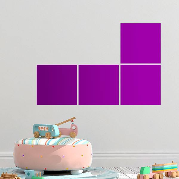 Stickers muraux: Tetris - Parties L et J