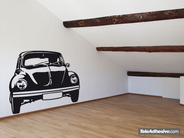 Stickers muraux: Volkswagen Coccinelle classique