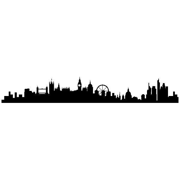 Stickers muraux: Skyline de Londres