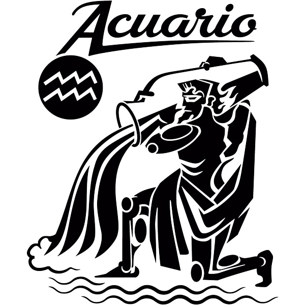 Stickers muraux: zodiaco 45 (Acuario)
