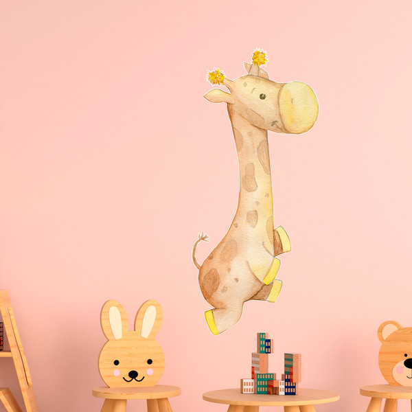 Stickers pour enfants: Enfant girafe