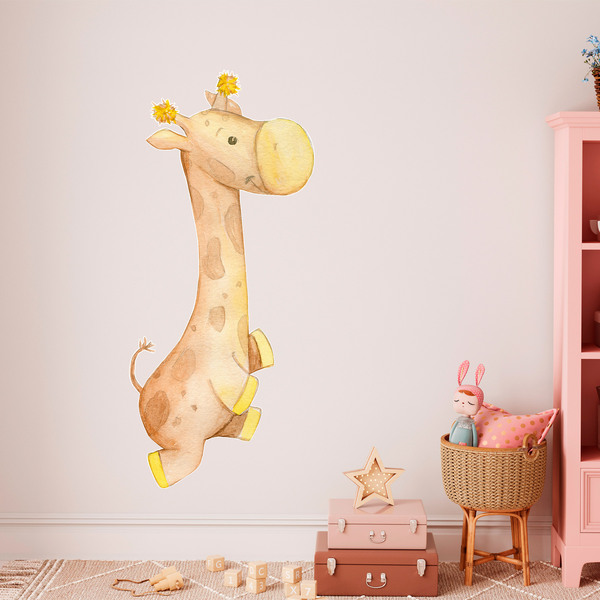 Stickers pour enfants: Enfant girafe 4