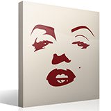 Stickers muraux: Visage de Marilyn Monroe 5