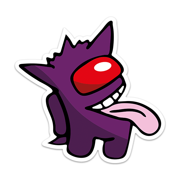 Stickers pour enfants: Among Us Gengar