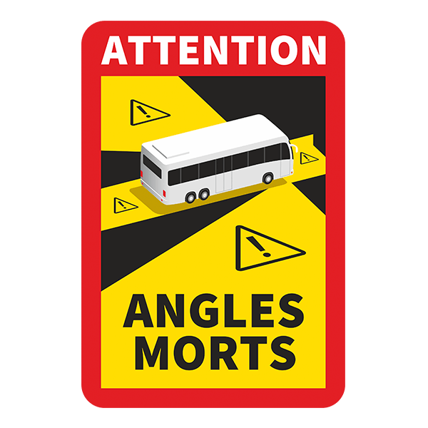 Autocollants: Les bus des Angles Morts