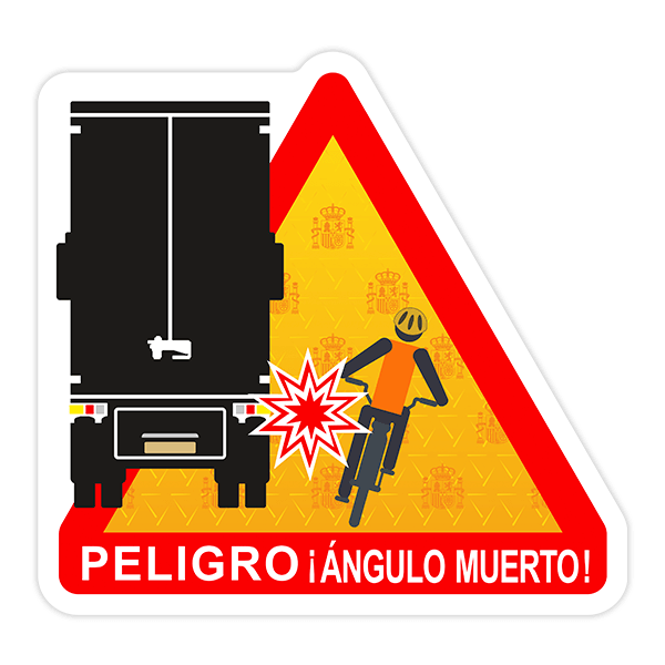 Autocollants: Signal de transport de marchandises Remorques