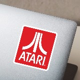 Autocollants: Atari Logo 4