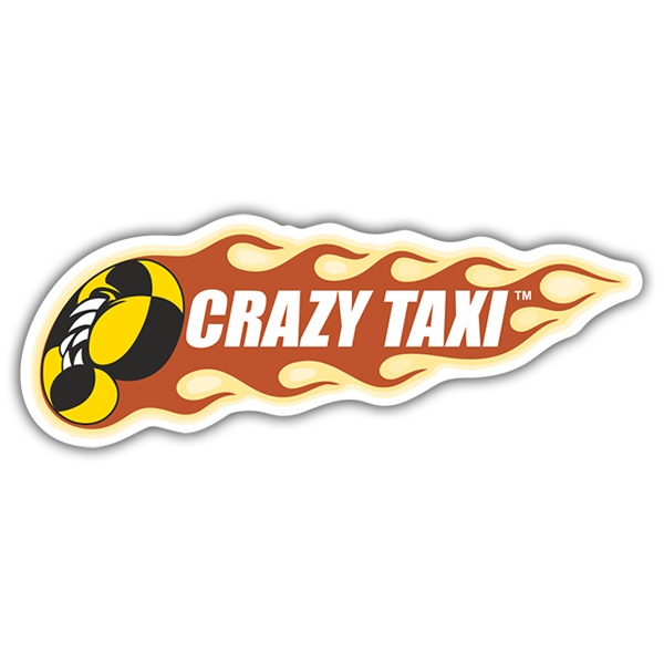 Autocollants: Crazy Taxi
