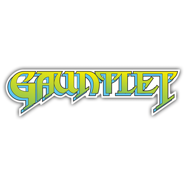 Autocollants: Gauntlet Logo