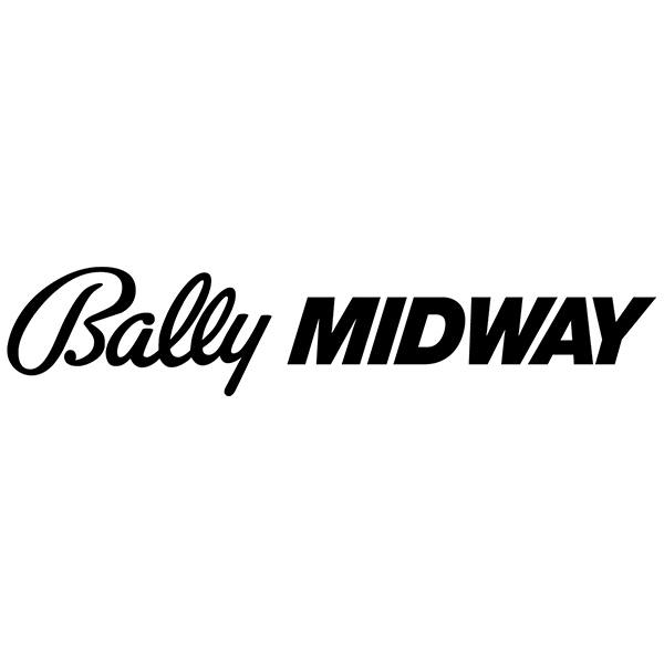 Autocollants: Bally Midway Logo