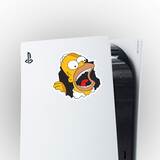Autocollants: Homer mange des murs 5