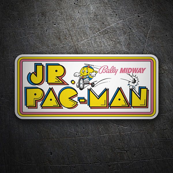 Autocollants: Jr. Pac-Man