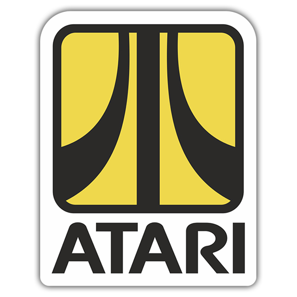 Autocollants: Atari Retro