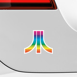 Autocollants: Atari Multicolore 5