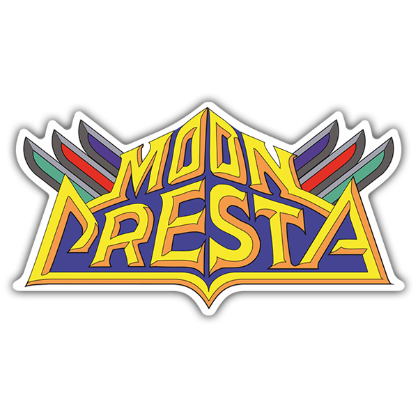 Autocollants: Moon Cresta