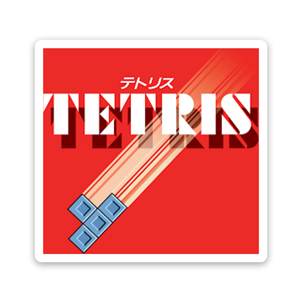 Autocollants: Tetris, version japonaise