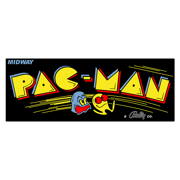 Autocollants: Pac-Man Midway