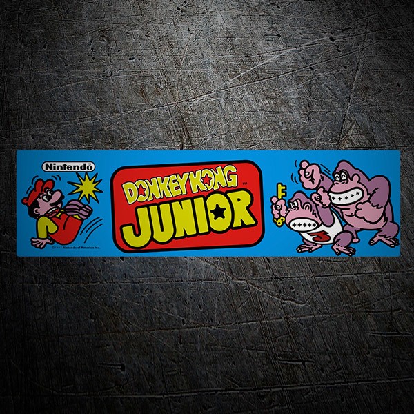 Autocollants: Donkey Kong Junior