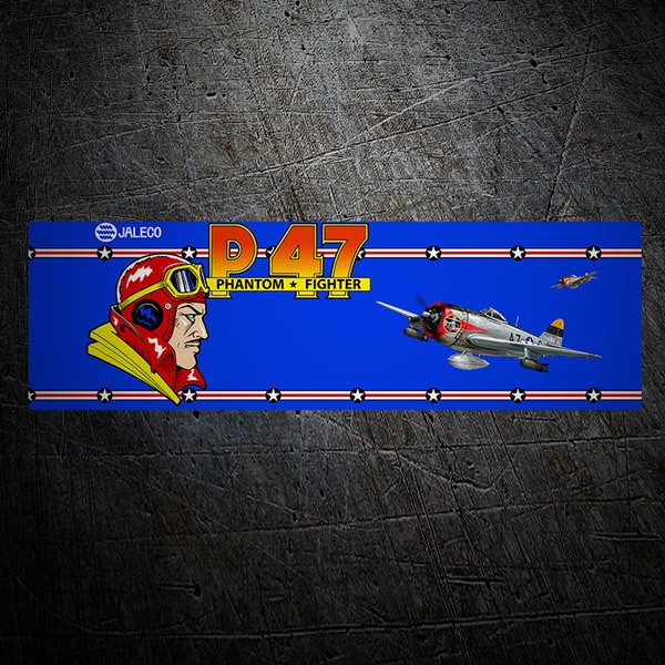 Autocollants: Phantom Fighter P-47
