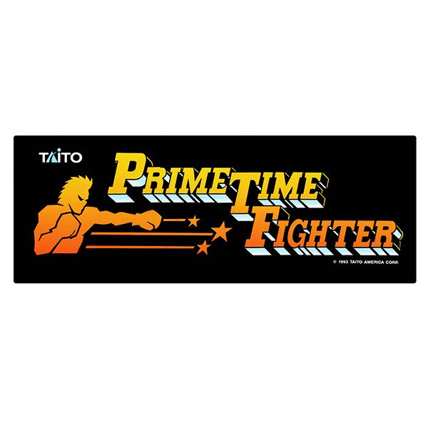 Autocollants: Prime Time Fighter