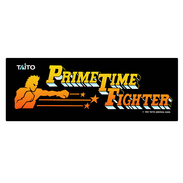 Autocollants: Prime Time Fighter
