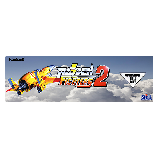 Autocollants: Raiden Fighters 2