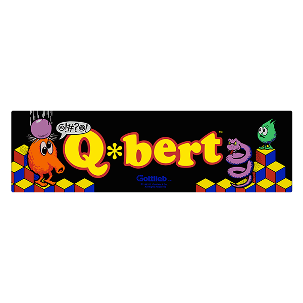 Autocollants: Q-bert