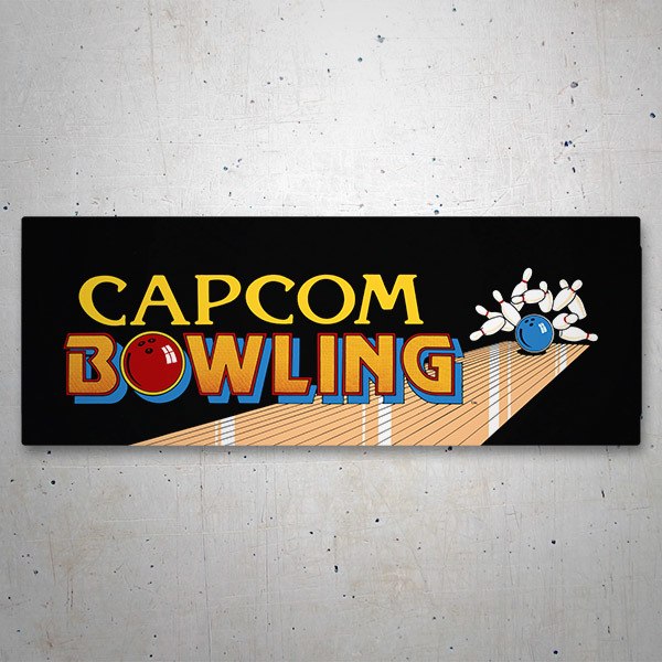 Autocollants: Capcom Bowling