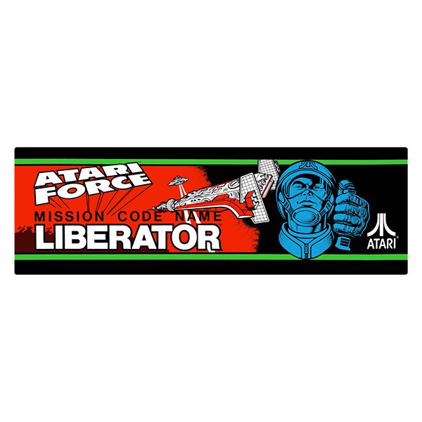 Autocollants: Liberator Atari Force