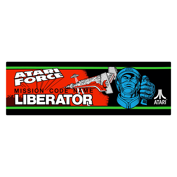 Autocollants: Liberator Atari Force
