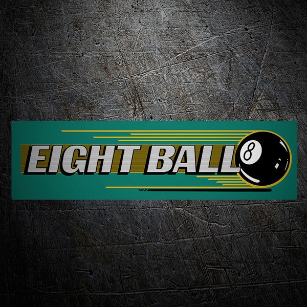 Autocollants: Eight Ball