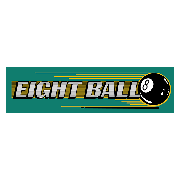 Autocollants: Eight Ball