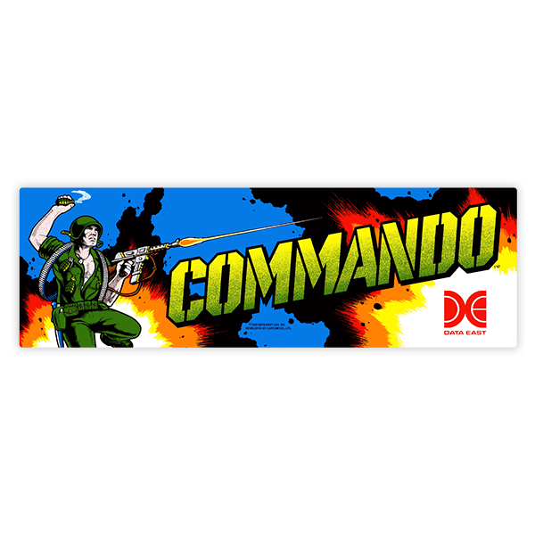 Autocollants: Commando