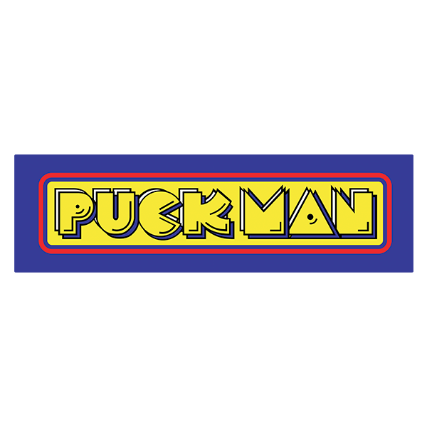 Autocollants: Puck Man