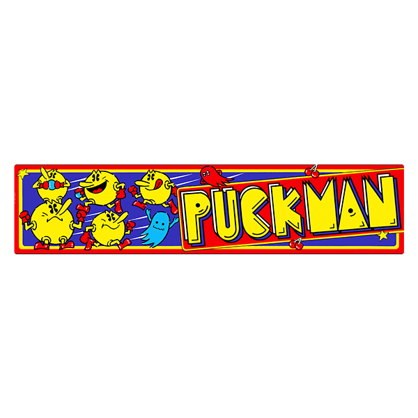 Autocollants: Puck Man II