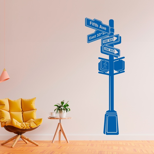 Stickers muraux: New York Signal