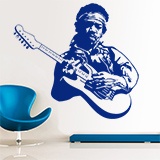 Stickers muraux: Jimi Hendrix 2