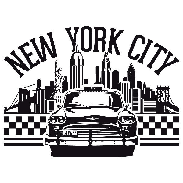 Stickers muraux: Icônes de New York City