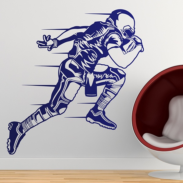 Stickers muraux: Sprint Football américain