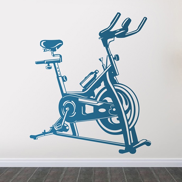 Stickers muraux: Spinning vélo d