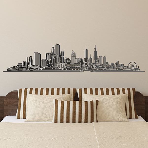 Stickers muraux: Chicago skyline