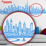 Stickers muraux: Dubai Skyline 4