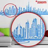 Stickers muraux: Dubai Skyline 5