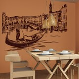 Stickers muraux: Pont du Rialto à Venise 3
