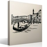 Stickers muraux: Pont du Rialto à Venise 6