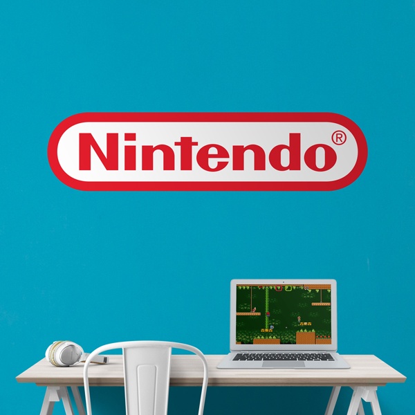 Stickers muraux: Logo Nintendo Bigger
