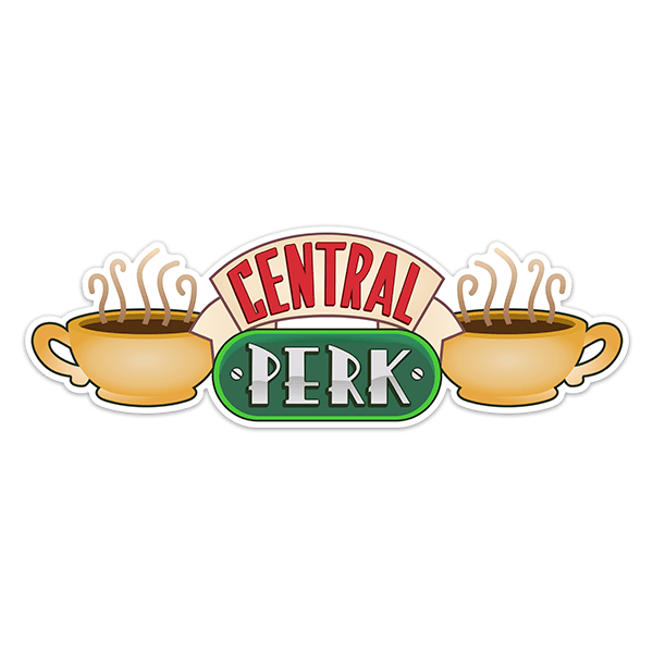 Stickers muraux: Central Perk 