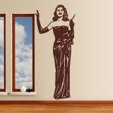 Stickers muraux: Gilda - Rita Hayworth 4