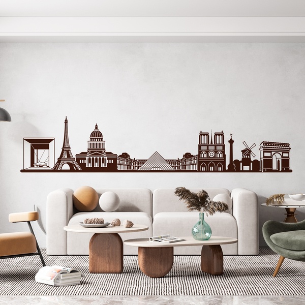 Stickers muraux: Horizon de Paris