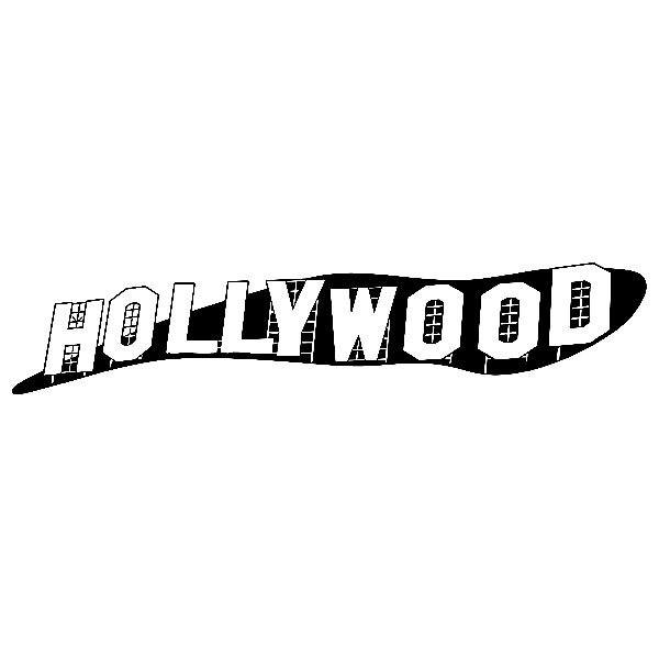 Stickers muraux: Signe Hollywood